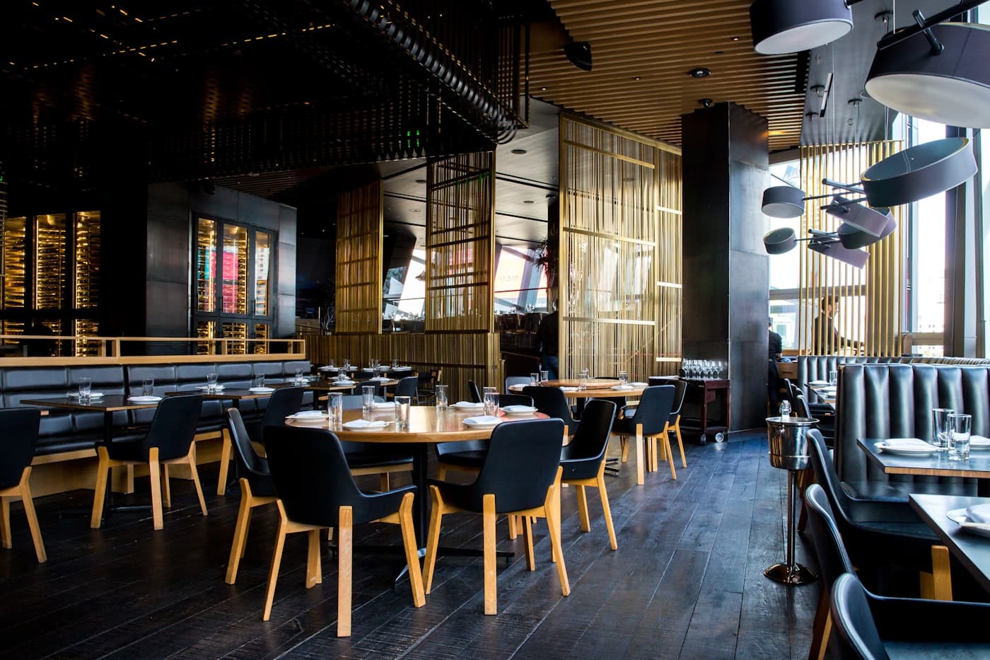 Intérieur de restaurant moderne